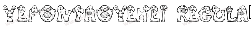 YEFONTAoYeHei Regula字体转换